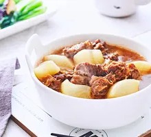 Beef Brisket and Radish Stew