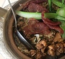 Golden Fish Mei Cai Pork Rice Cake