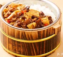 Fermented Bamboo Shoot Beef Rice