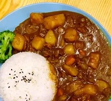 Curry Beef Rice Bento