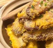 Salted Egg Yolk Baked Chicken Wings
