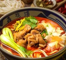 Spicy Pork Intestine Noodles