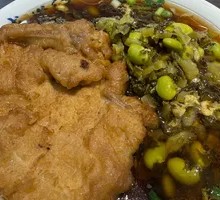 Pan-fried Pork Cutlet Noodles