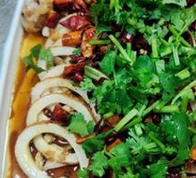 Oil-Poured Fresh Squid