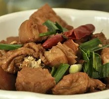 Fried Tofu Braised Pork