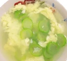 Loofah Egg Soup