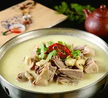 Salted Duck Tofu Skin Hot Pot