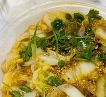 Braised Napa Cabbage with Vermicelli
