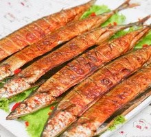 Garlic Fried Saury