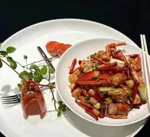 Three-Cucumber Stir-Fry Boston Lobster