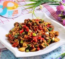 Grandmother's Pickled Vegetable Stir-Fried with Pork Strips