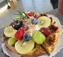 Freshly Baked Waffles