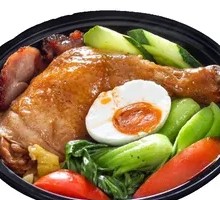 红烧鸡腿饭