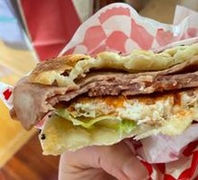 Bacon Egg Chinese Burger