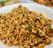 Shredded Pork with Pickled Mustard Greens Fried Rice