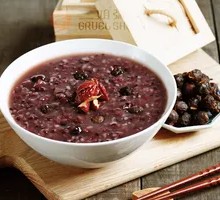 Black Rice Red Date Longan Porridge