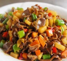 Spicy Sour Chicken Offal Stir-fry