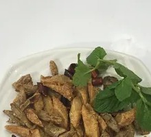 Fried Beef Intestines