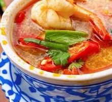 Fresh Shrimp Tom Yum Soup