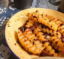Spicy Potato with Chili Oil