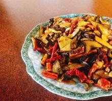 Stir-fried Morel Mushroom