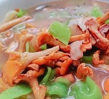 Chicken Oil Mushroom Soup
