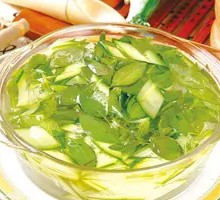 Cucumber and Egg Soup