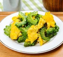 Bitter Melon and Egg Fried Rice