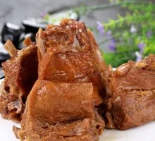 Soy-Braised Pork Spine