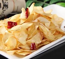 Fried Taro Slices