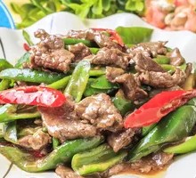 青椒牛肉