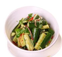 Spicy Cold Cucumber Salad