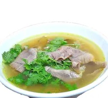 Clear Soup Beef Slices