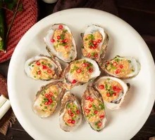 Freshly Shucked Oysters