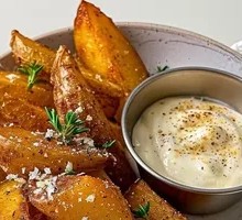 Crispy Fried Potato Wedges