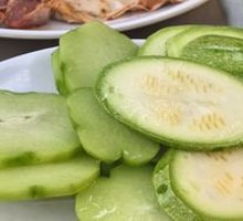 Grilled Loofah