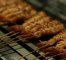 特色烤大虾