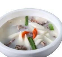 Wild Yam and Preserved Pork Rib Stew