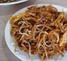 Egg and Bean Sprout Stir-Fried Pancake