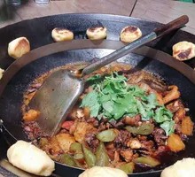 Firewood Chicken Pot
