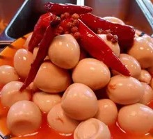 Spicy Braised Quail Eggs