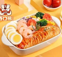 Premium Shrimp Tomato Meat Sauce Pasta