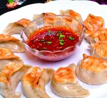 Shrimp and Pork Pan-Fried Dumplings