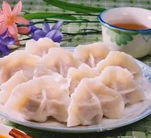 Corn and Pork Dipping Dumplings