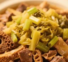 Sour Cabbage and Beef Offal