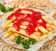 Strawberry Kashgar Sauce Fries