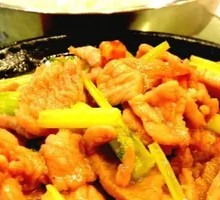 Iron Plate Meat Slices