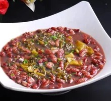 Pickled Vegetable and Red Bean Soup