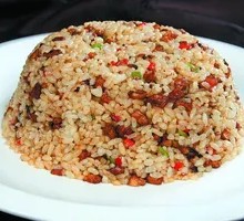 Dried Mushroom Fried Rice
