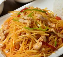 Potato and Pork Rice Bowl